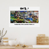 LASH- Plakatdruck (Graffiti (Kunst?) Design Poster (Küche)