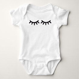 Lash Print Baby Bodysuit Baby Strampler