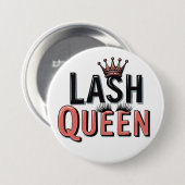 Lash Queen Funny Eye Lashes Button (Vorne & Hinten)