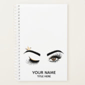 Lash Queen Wink Eye Makeup Artist Long Lashes Planer (Vorderseite)