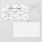 Lash Reader a Friend Card Empfehlungskarte (Vorne/Hinten)