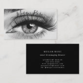 Lash Specialist-Visitenkarte Visitenkarte (Vorne/Hinten)