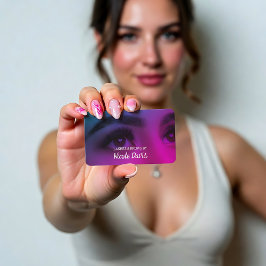 Lash Tech Eyebrow Brows Business Card Visitenkarte