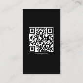 Lash Tech Gram Business Card Visitenkarte (Rückseite)