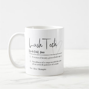 Lash Tech Tasse