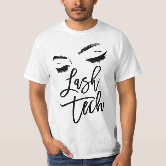 Lash Technician Gift - Cosmetologist Lash Tech wom T-Shirt (Vorderseite)