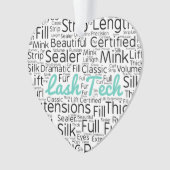 Lash-Techniker Ornament (Vorderseite)