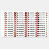 Lash und Brow Serum Etiketten (Blatt)