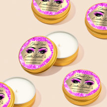 Lash Vielen Dank Makeup Lashes Gold Hot Pink