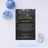 Lashes AFTERCARE-Anweisungen Flyer (Einzeln)