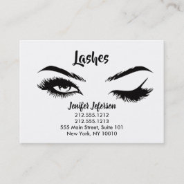 Lashes Aftercare Business Card Visitenkarte