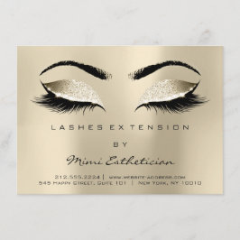 Lashes Aftercare Instruction Champaigne