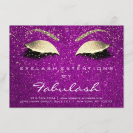 Lashes Aftercare Instruction Pink Gold