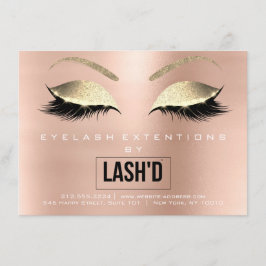 Lashes Aftercare Instruction Rose LOGO