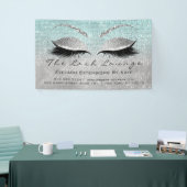 Lashes Aftercare Instruction Summer Banner (Messeveranstaltung)