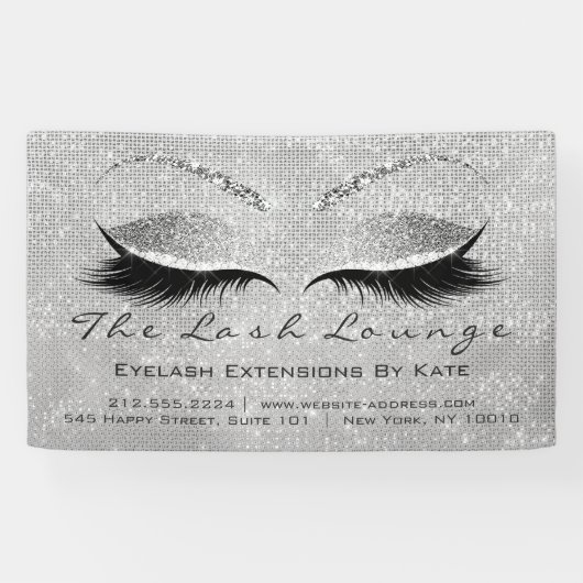 Lashes Aftercare Instruction Summer Banner (Horizontal)
