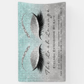 Lashes Aftercare Instruction Summer Banner (Vertikal)