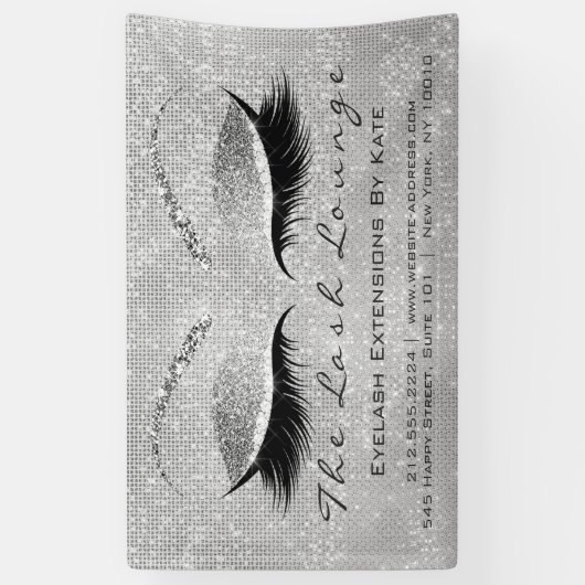 Lashes Aftercare Instruction Summer Banner (Vertikal)