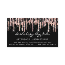 Lashes Aftercare Instructions Rose Tropfen Jada