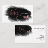Lashes Beauty Makeup Girl Lash Extension Marble Bu Visitenkarte (Vorne/Hinten)