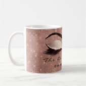 Lashes Beauty Studio Blush Spark Glitzer Kaffeetasse (Links)