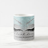 Lashes Beauty Studio Makeup Artist Kaffeetasse (Mittel)