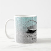 Lashes Beauty Studio Makeup Artist Kaffeetasse (Links)
