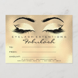 Lashes Browns Waxing Makeup Certificate - WELLNESS
