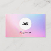 Lashes Brows Beruflich Lash Tech Visitenkarte (Rückseite)