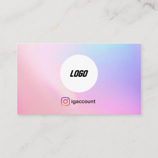 Lashes Brows Beruflich Lash Tech Visitenkarte (Rückseite)