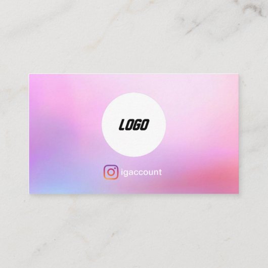 Lashes Brows Lash Tech Visitenkarte (Rückseite)