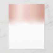 Lashes & Brows Makeup Artist Aftercare Instruktion Flyer (Hinten)