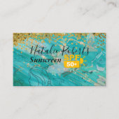 Lashes Brows Makeup Artist Blush Pink Watercolor Visitenkarte (Vorderseite)