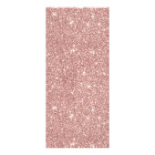 Lashes Brows Makeup Artist Rose Gold Preisliste Werbekarte (Hinten)