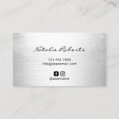 Lashes Brows Makeup Artist Salon Termin (Rückseite)