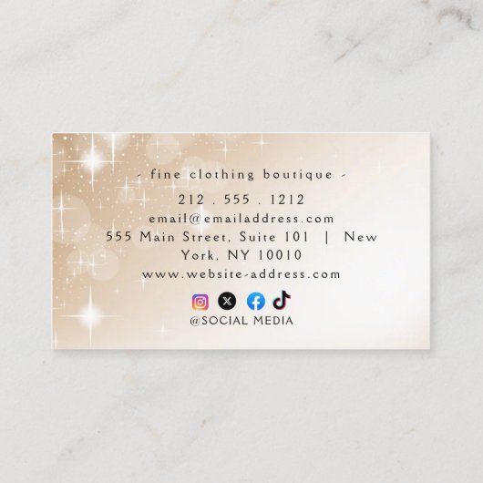 Lashes Brows Makeup Blush Pink Wasserfarbe B Visitenkarte (Rückseite)