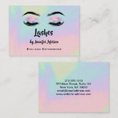 Lashes Business Card Visitenkarte (Vorne/Hinten)