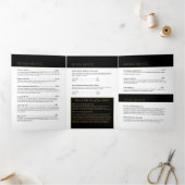 Lashes Dreifach Gefaltete Karte (Innenseite)