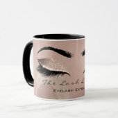 Lashes Extension Eye Makeup Artist Studio Tasse (Vorderseite Links)