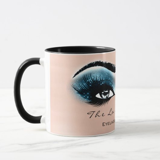 Lashes Extension Eye Makeup Studio Blue Black Rose Tasse (Links)