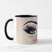 Lashes Extension Eye Makeup Studio Peach BlushPink Tasse (Links)