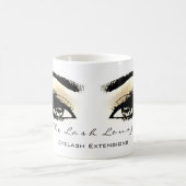 Lashes Eye Makeup Studio Champaigne Kaffeetasse (Mittel)