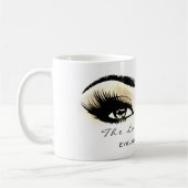 Lashes Eye Makeup Studio Champaigne Kaffeetasse (Links)