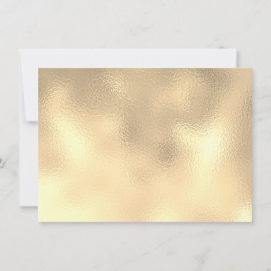 Lashes Glass Gold Makeup Certificate Geschenk (Rückseite)