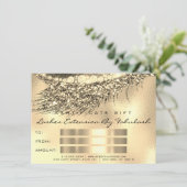 Lashes Lux Makeup Certificate Geschenk Gold Lux (Stehend Vorderseite)