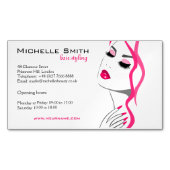 Lashes Magnetische Visitenkarte (Vorderseite)