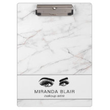 Lashes Makeup Artist Luxe Weißmarmor