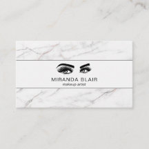 Lashes Makeup Artist Luxe Weißmarmor