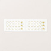 Lashes Makeup Artist Manicurist Floral Loyalty (Innenseite Aufgefaltet)