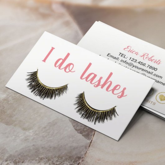 Lashes Makeup Artist Modern Eyelash Loyalty Treuekarte